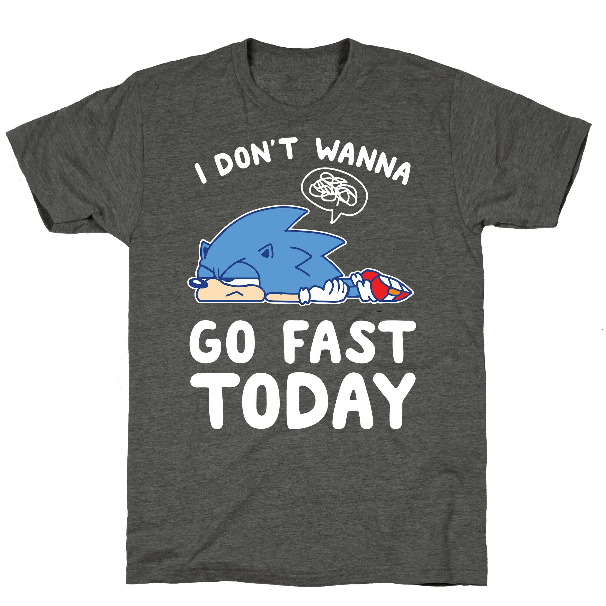 I Don't Wanna Go Fast Today Unisex Triblend Tee