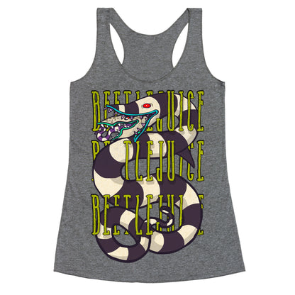 Beetlejuice Beetlejuice Beetlejuice Racerback Tank