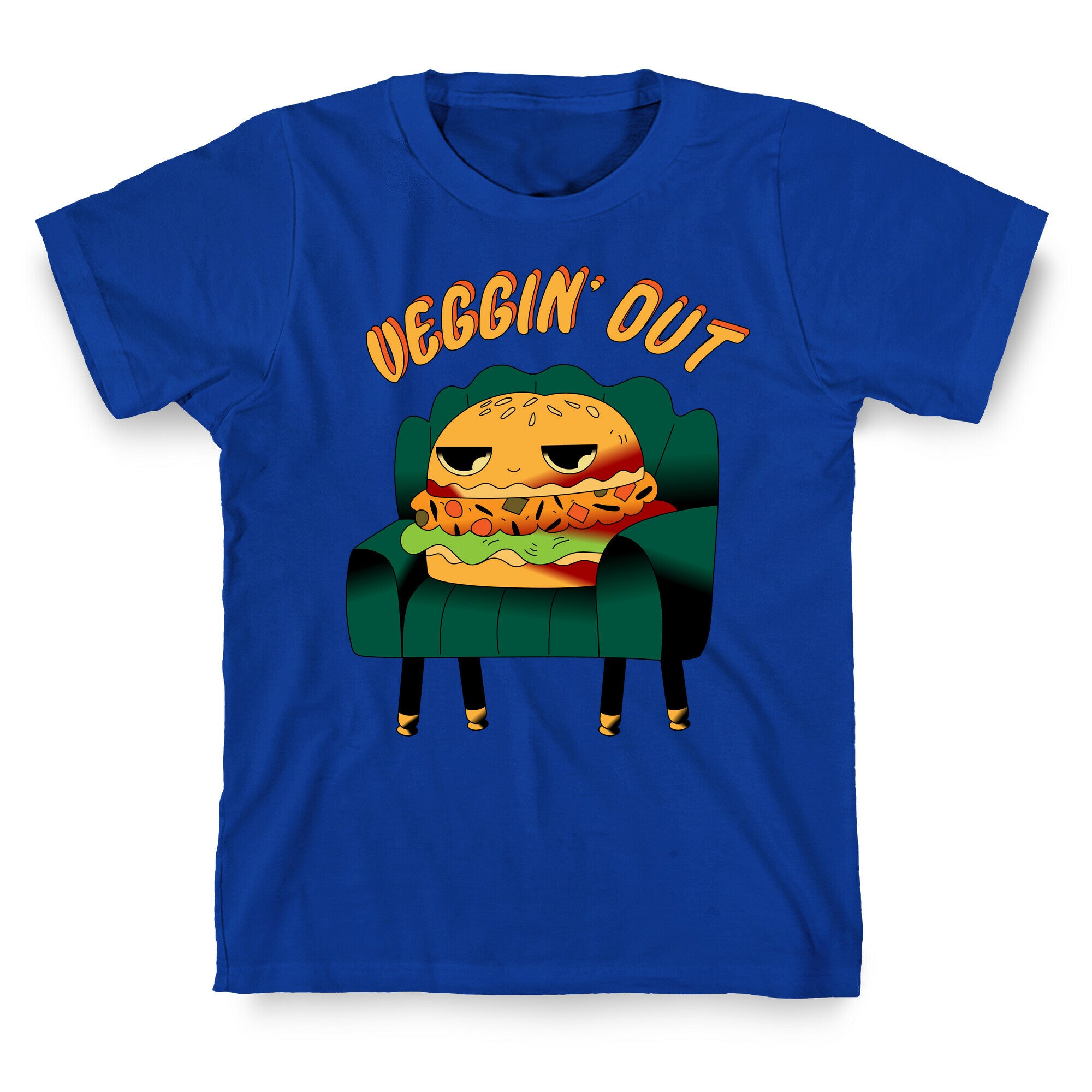 Veggin' Out Veggie Burger T-Shirt