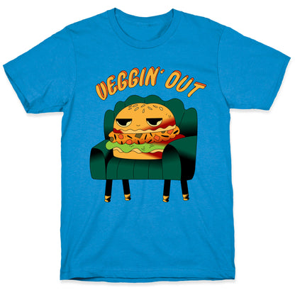 Veggin' Out Veggie Burger T-Shirt