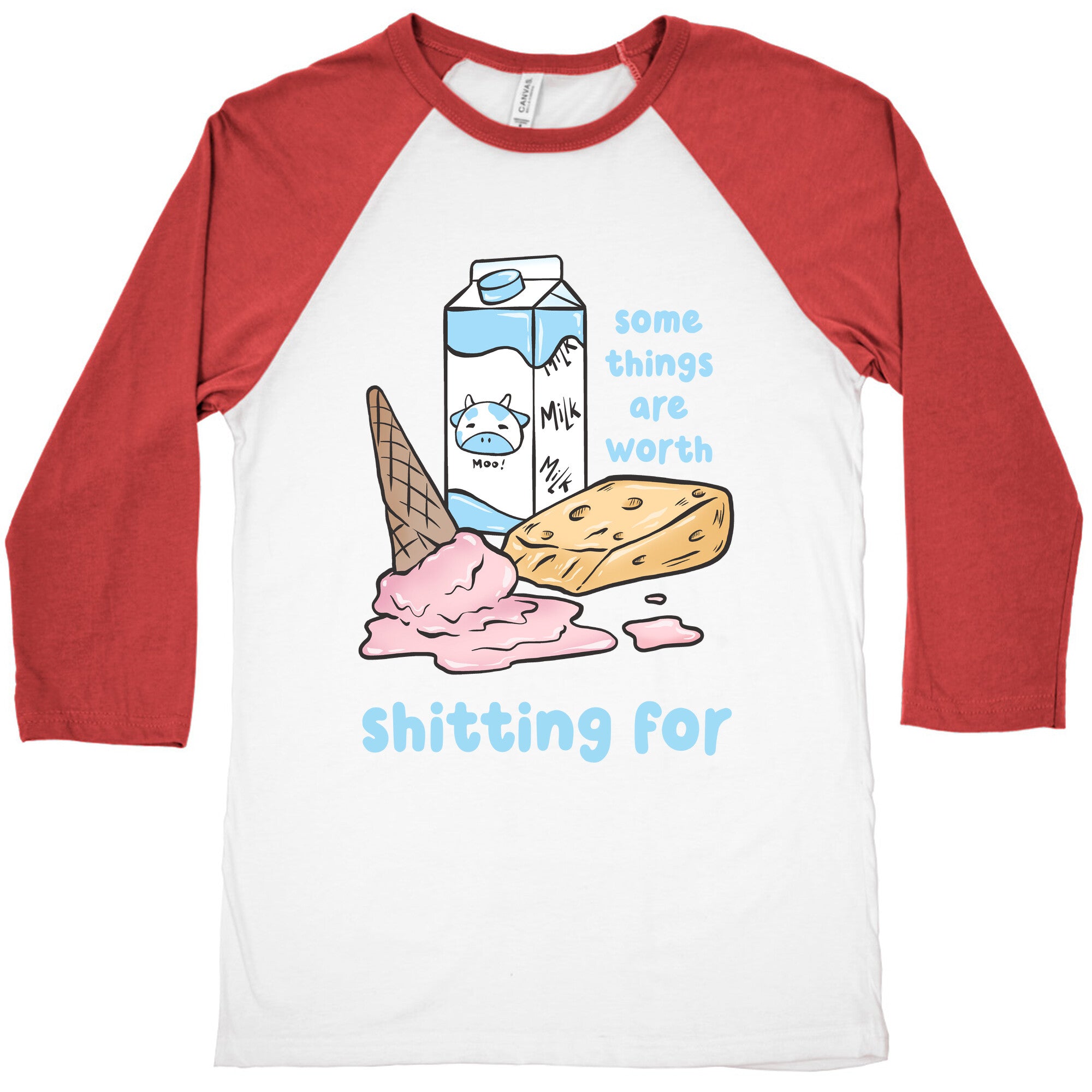 Some Things Are Worth Shitting For Baseball Tee