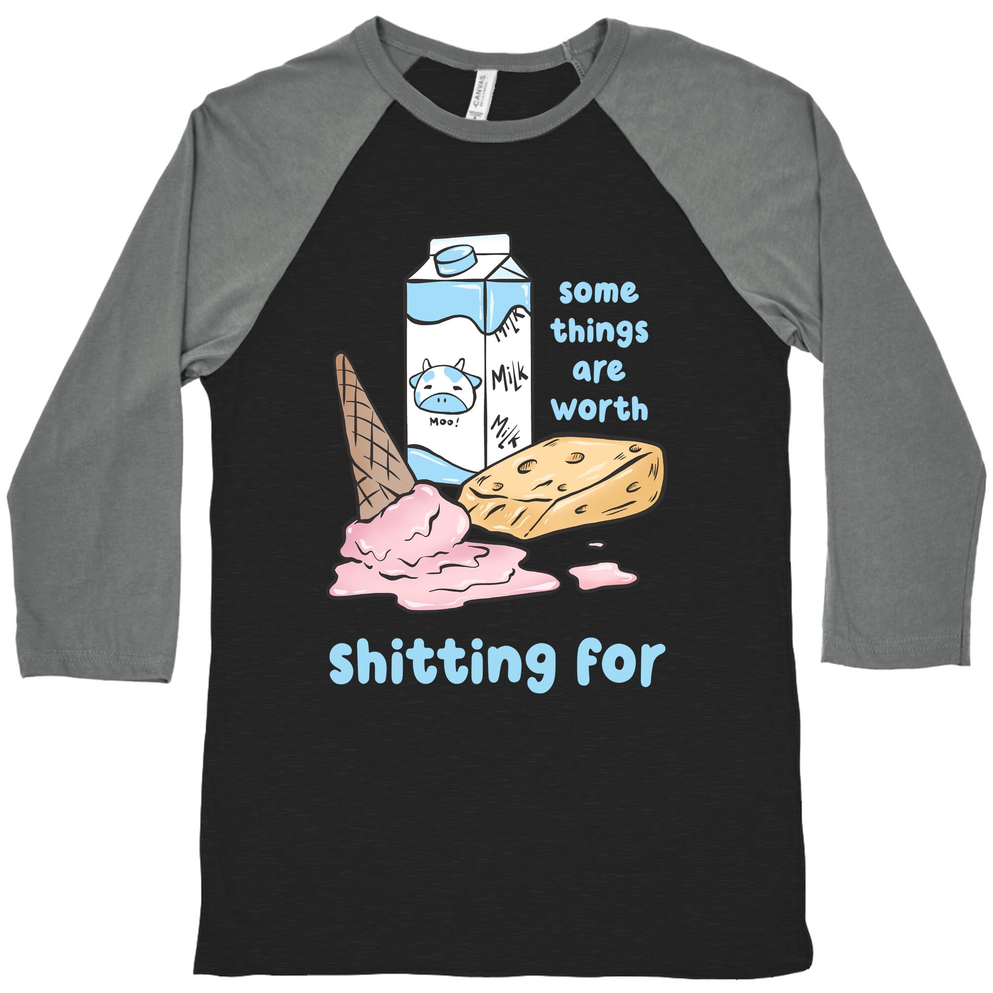 Some Things Are Worth Shitting For Baseball Tee