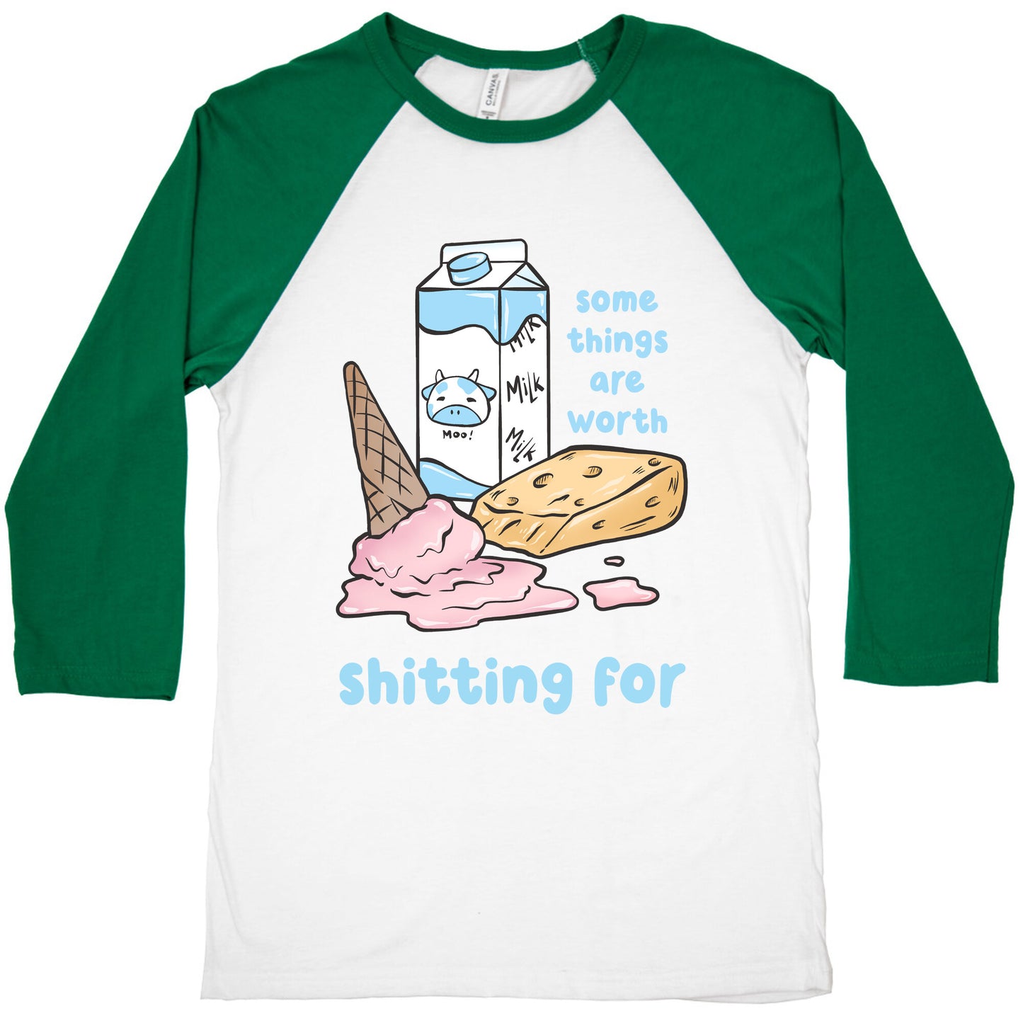 Some Things Are Worth Shitting For Baseball Tee