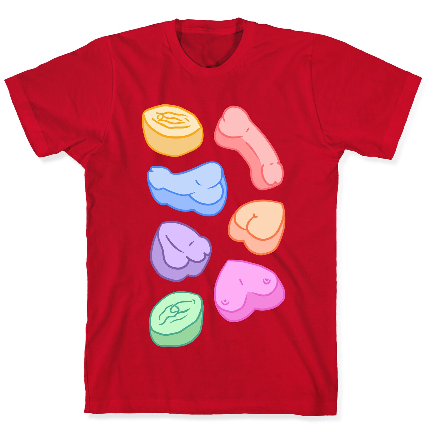 Candy Parts (NSFW Valentine) T-Shirt
