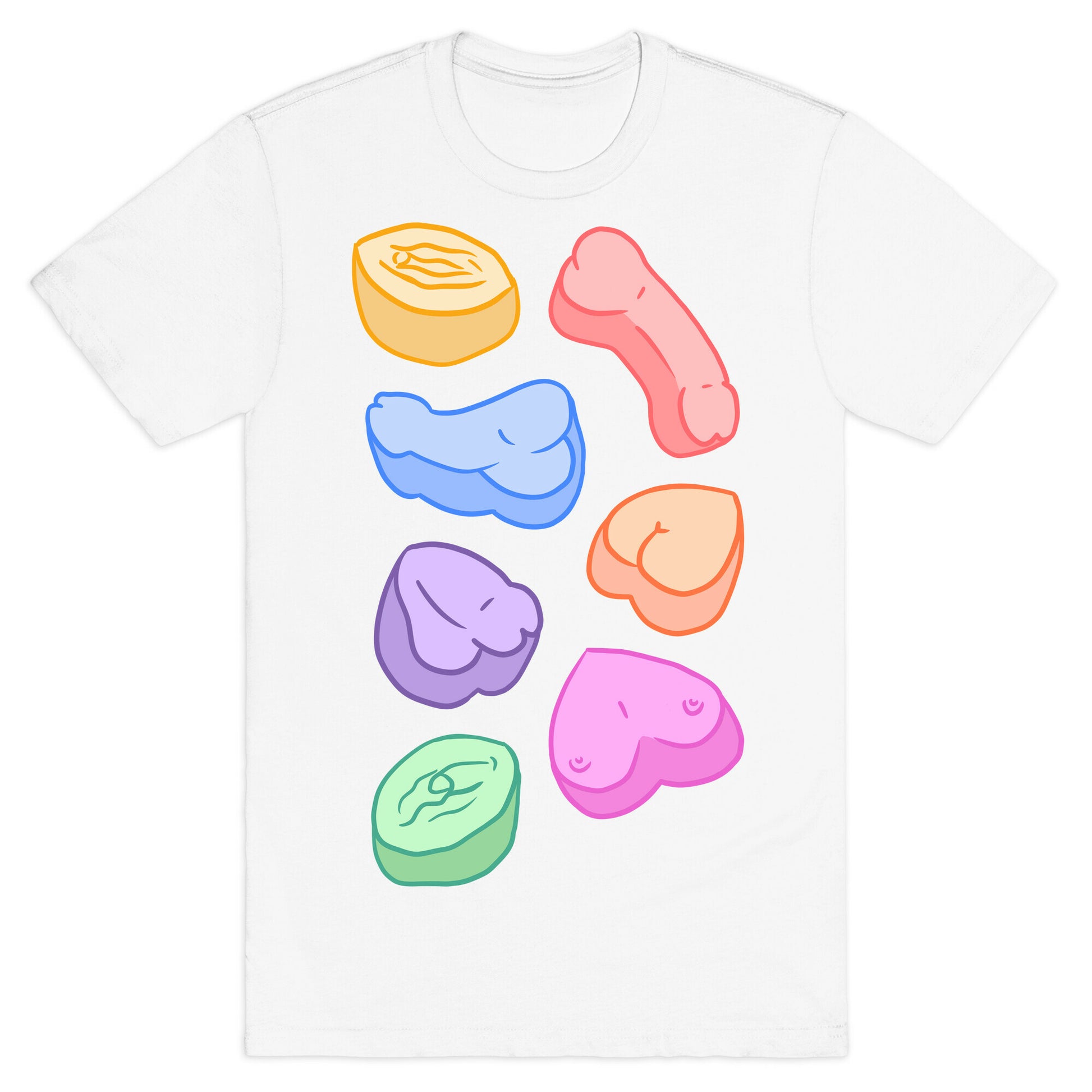 Candy Parts (NSFW Valentine) T-Shirt