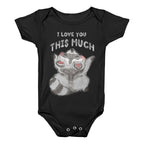 I Love You This Much Baby One Piece