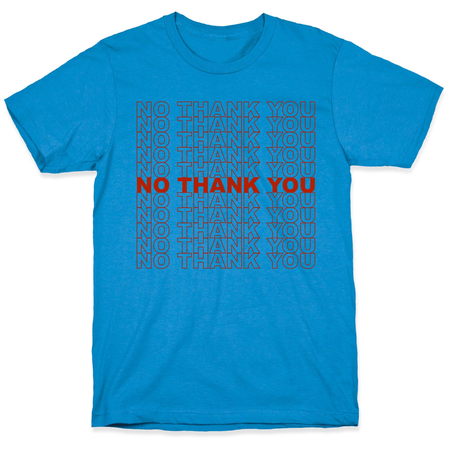 No Thank You Bag T-Shirt