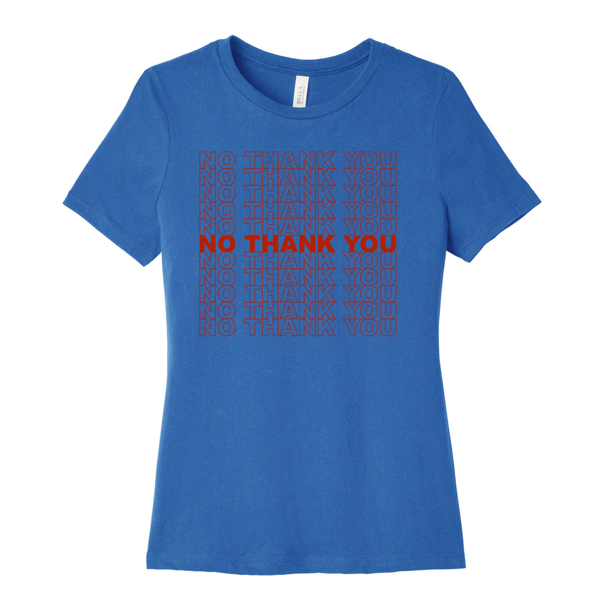 No Thank You Bag Women's Cotton Tee