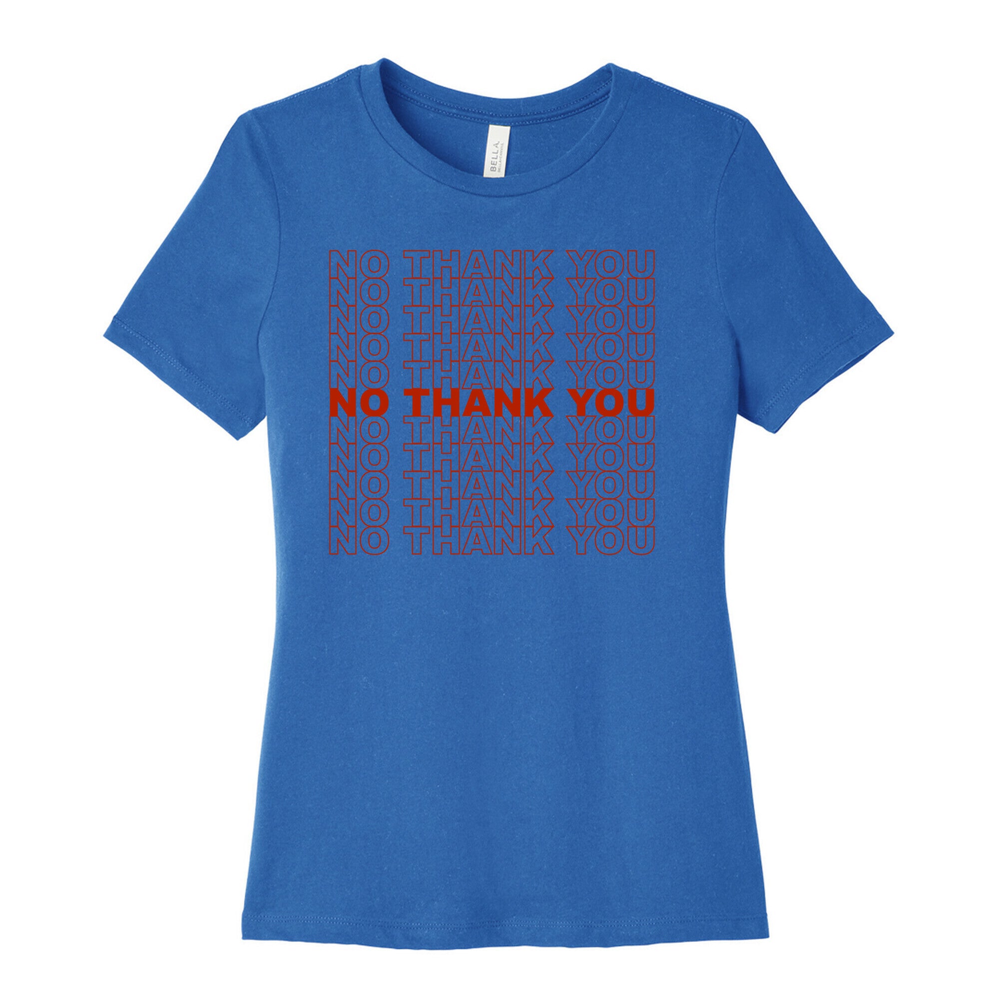No Thank You Bag Women's Cotton Tee
