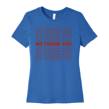 No Thank You Bag Women's Cotton Tee