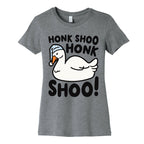 Honk Shoo Honk Shoo Sleeping Goose Parody Women's Cotton Tee