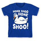Honk Shoo Honk Shoo Sleeping Goose Parody T-Shirt