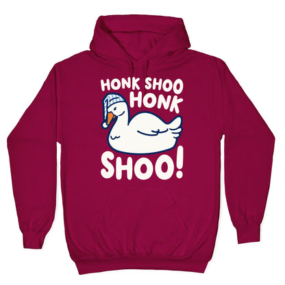 Honk Shoo Honk Shoo Sleeping Goose Parody Hoodie