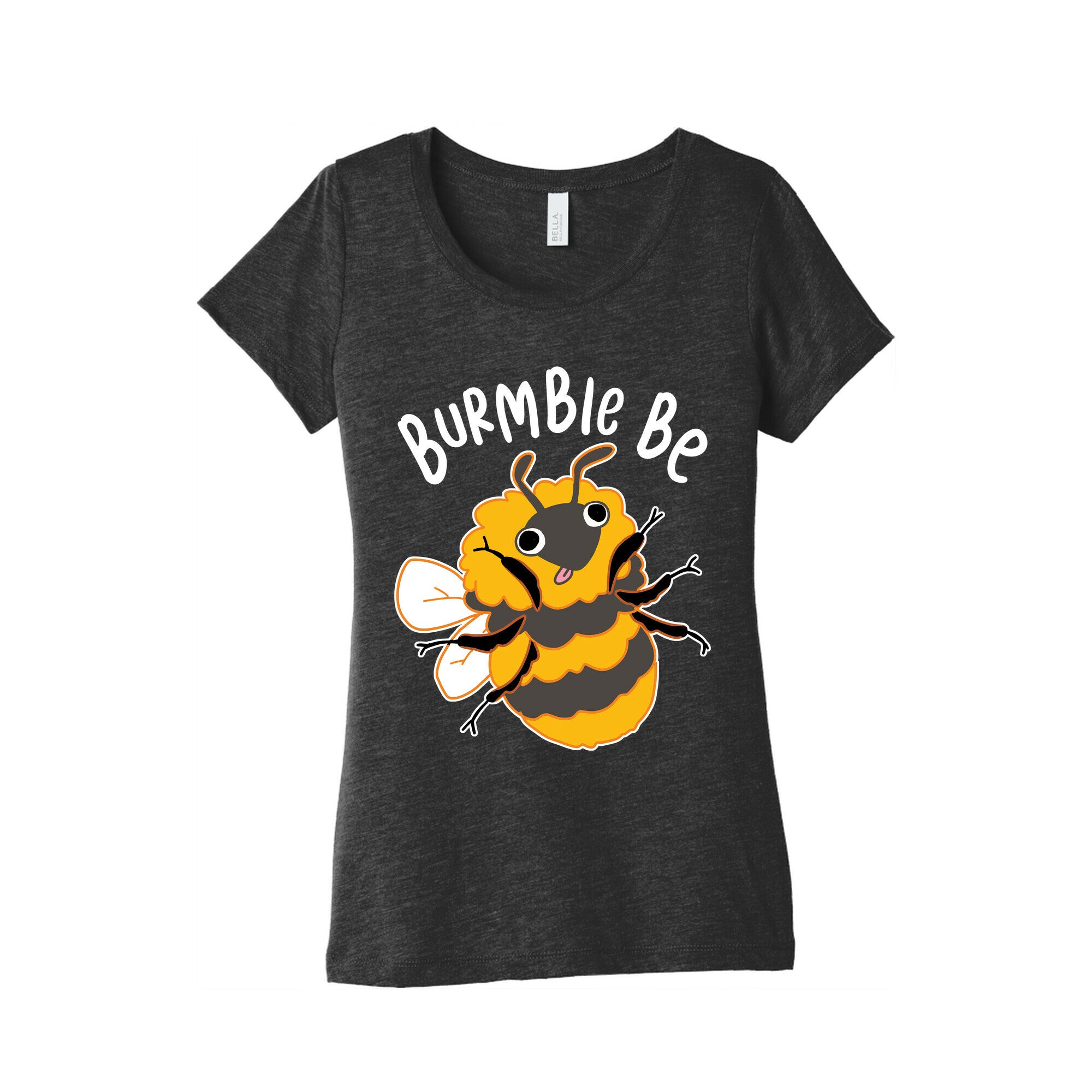 Burmble Be Derpy Bee Women's Triblend Tee