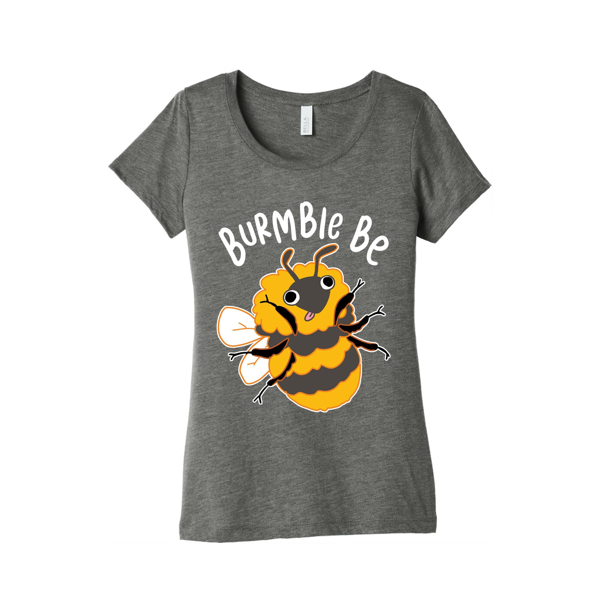 Burmble Be Derpy Bee Women's Triblend Tee