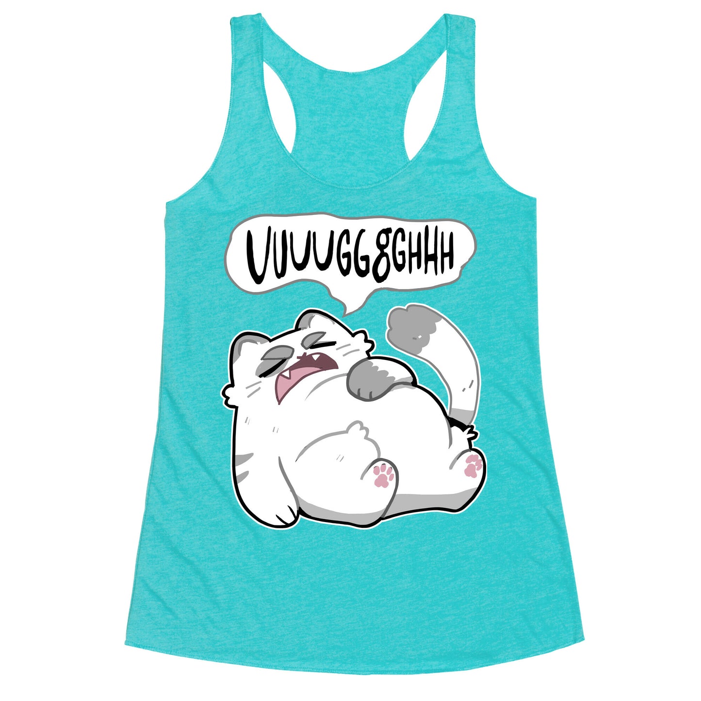 UUuuGGgGhHH Racerback Tank