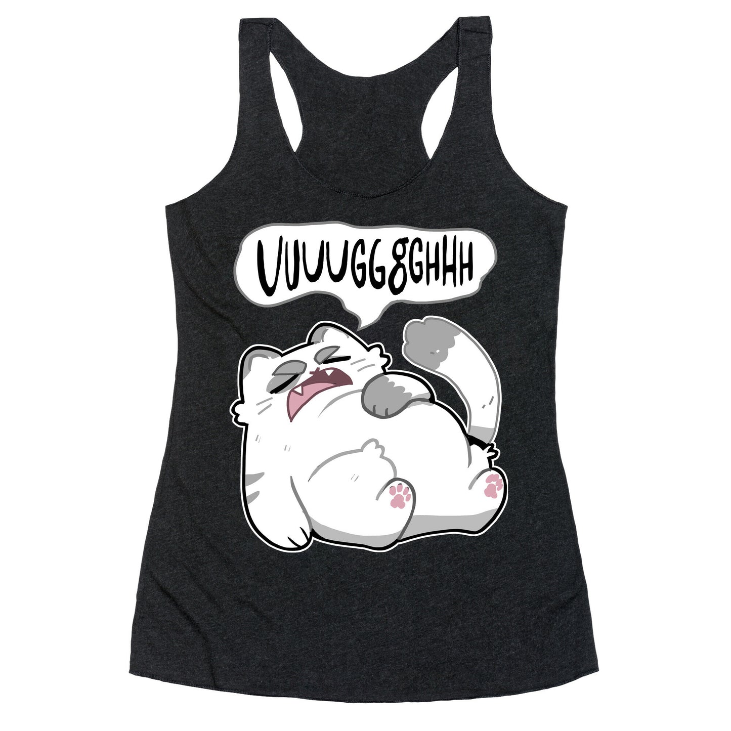 UUuuGGgGhHH Racerback Tank