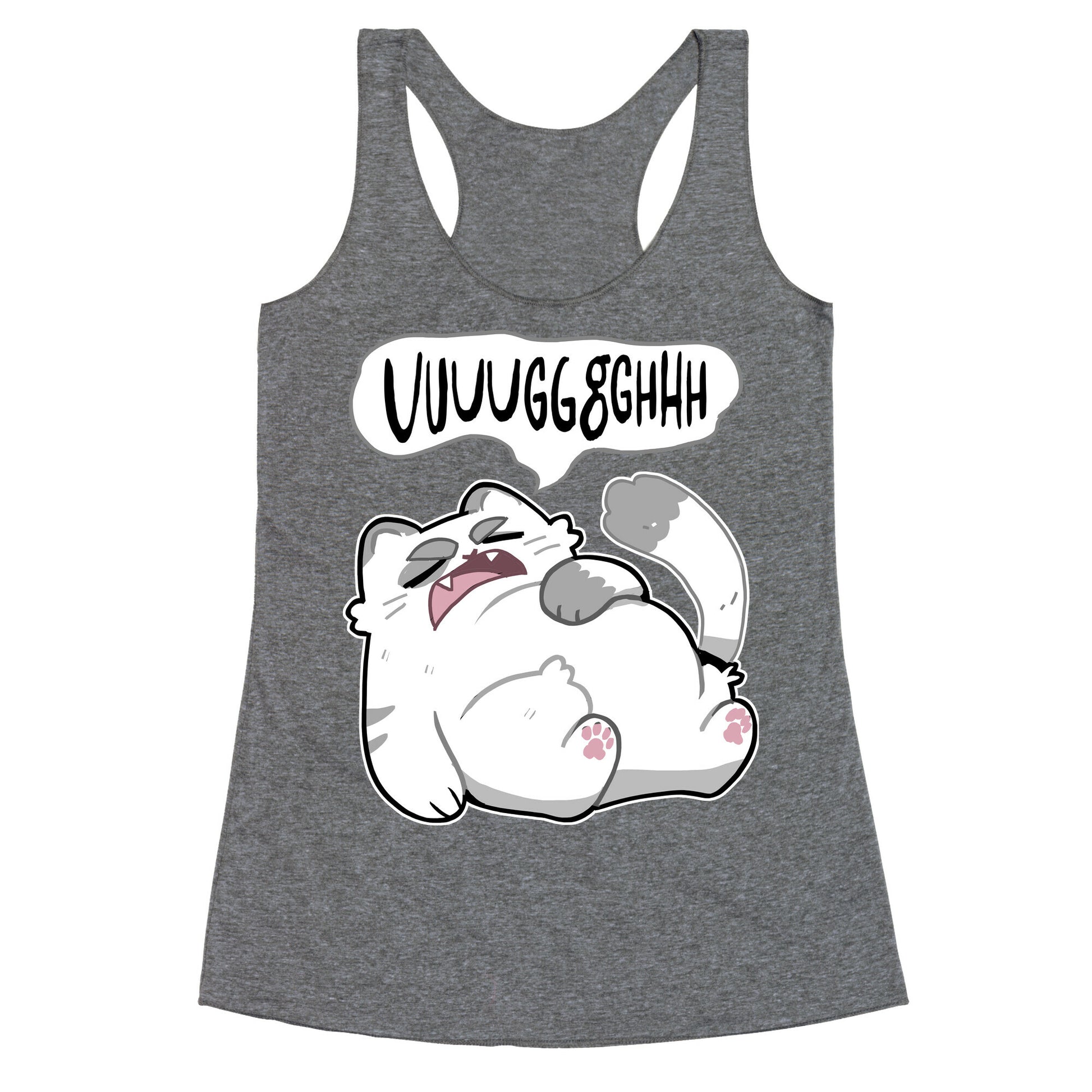 UUuuGGgGhHH Racerback Tank