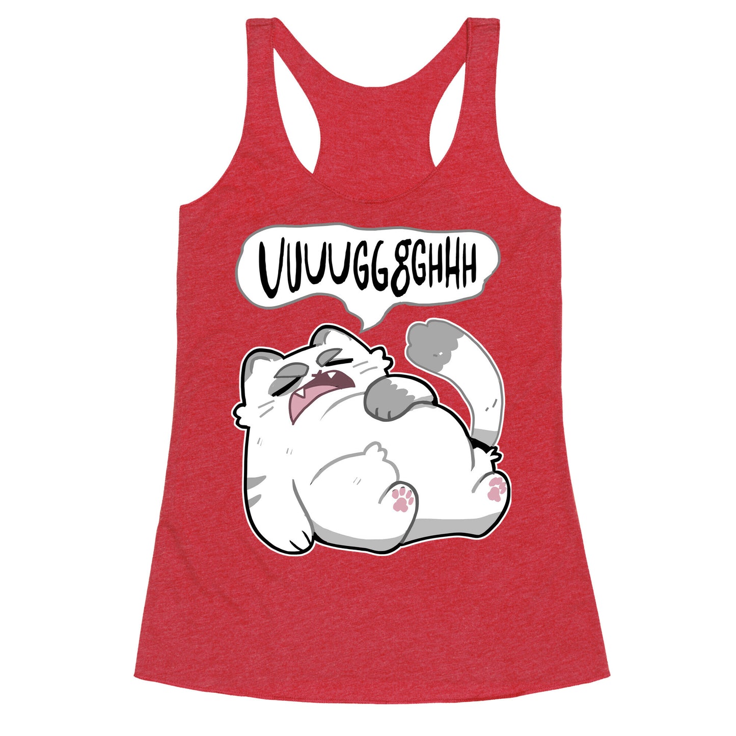 UUuuGGgGhHH Racerback Tank