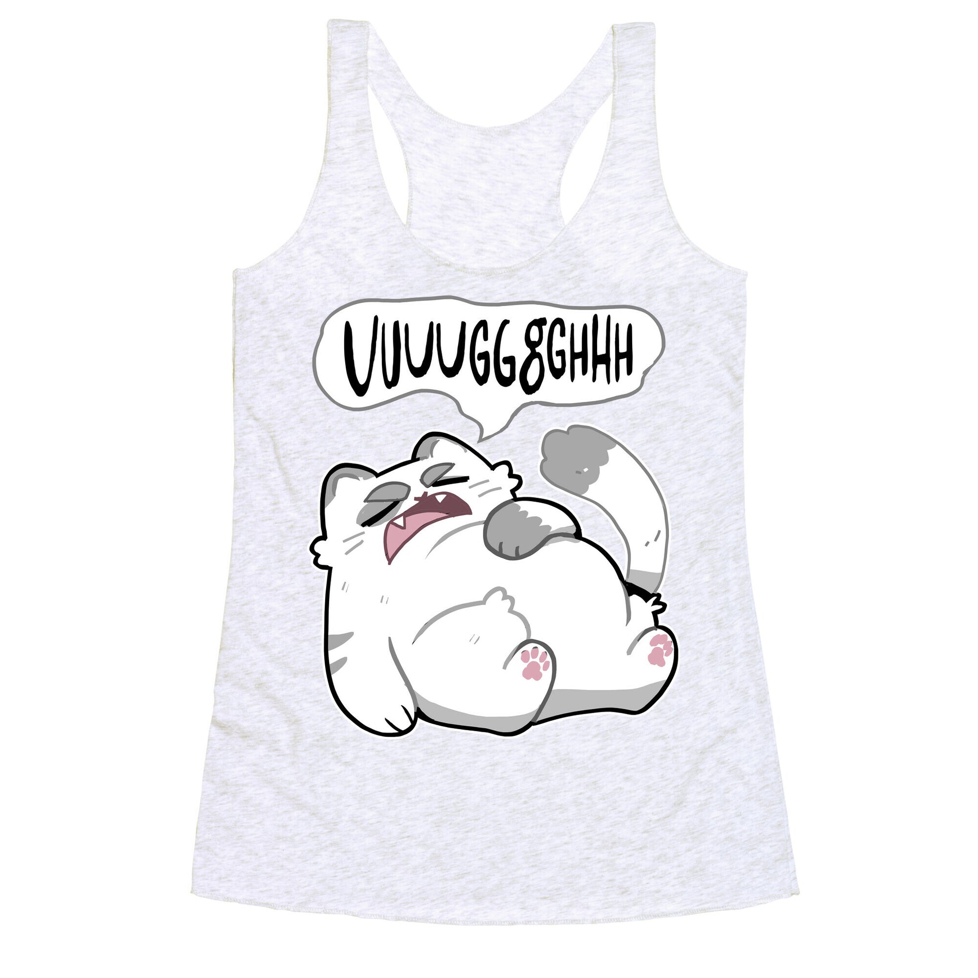 UUuuGGgGhHH Racerback Tank