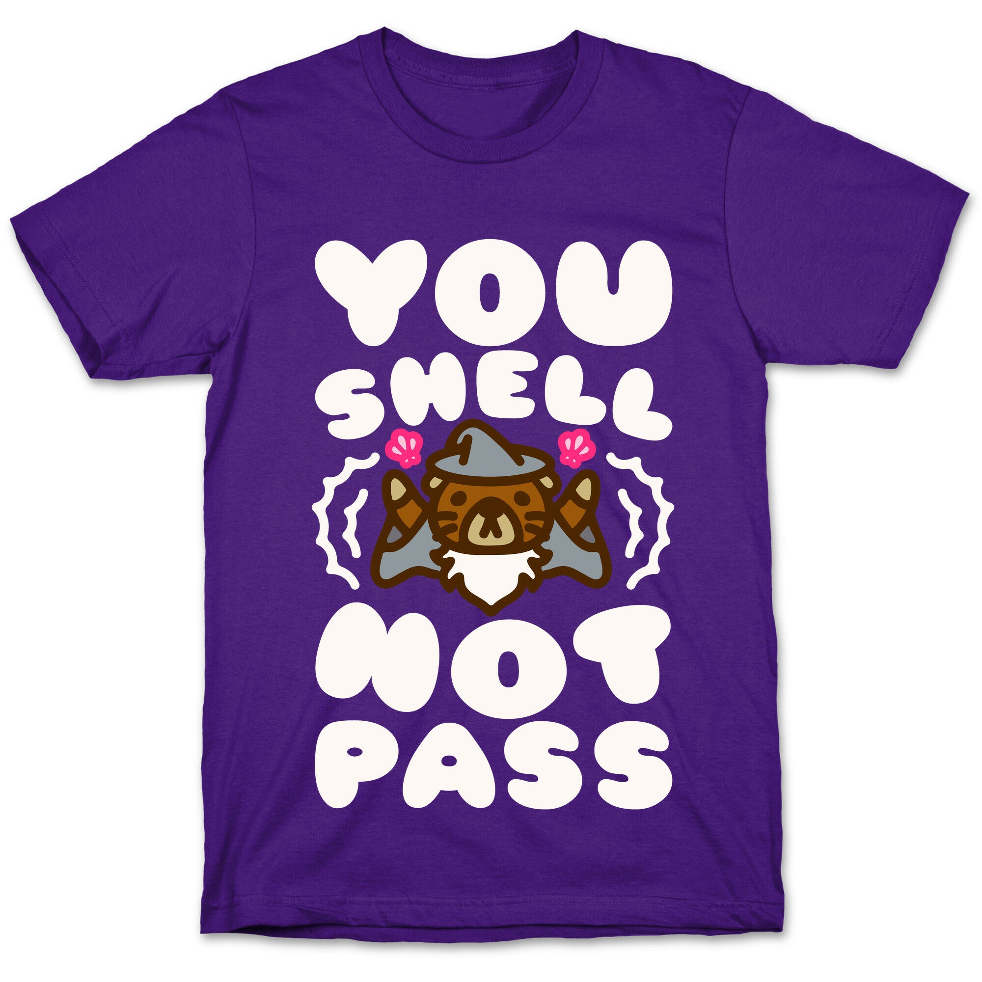 You Shell Not Pass Otter Parody T-Shirt