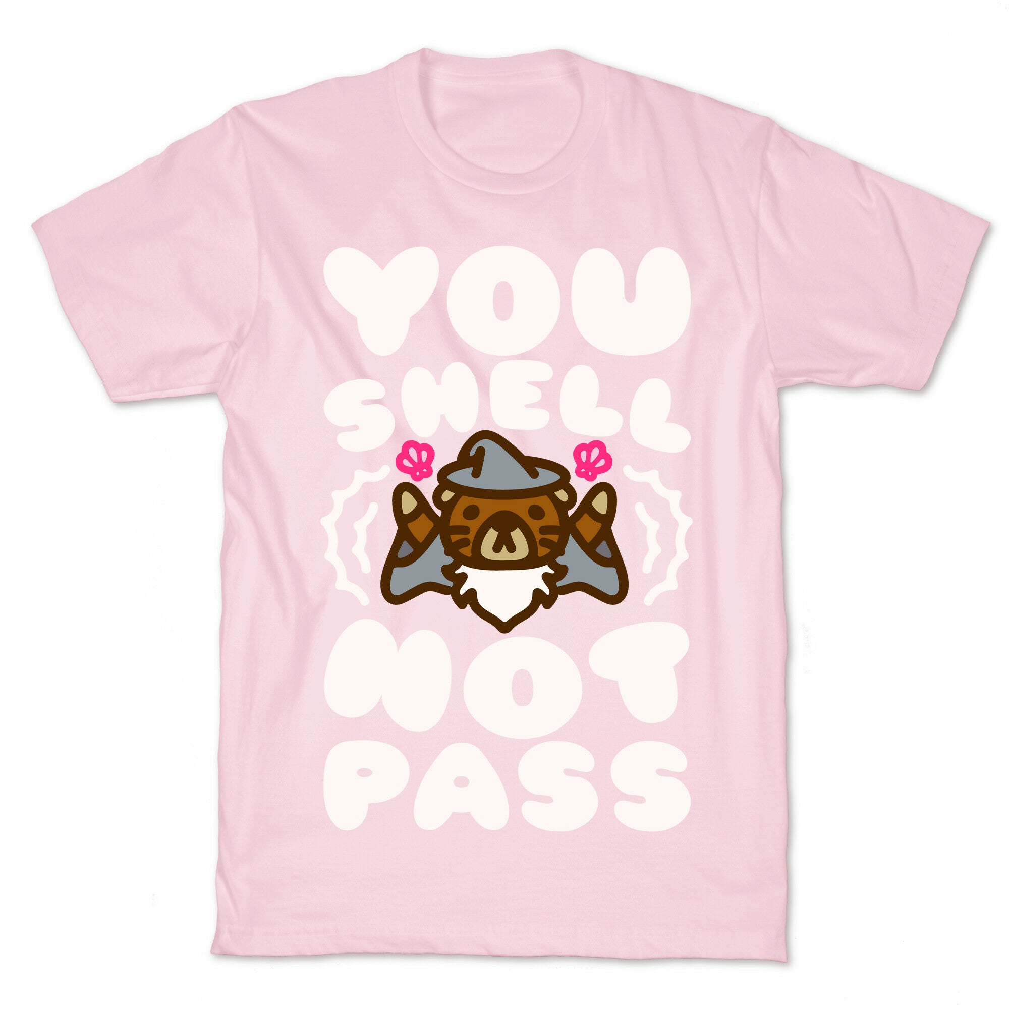 You Shell Not Pass Otter Parody T-Shirt