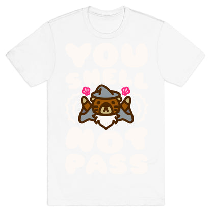 You Shell Not Pass Otter Parody T-Shirt