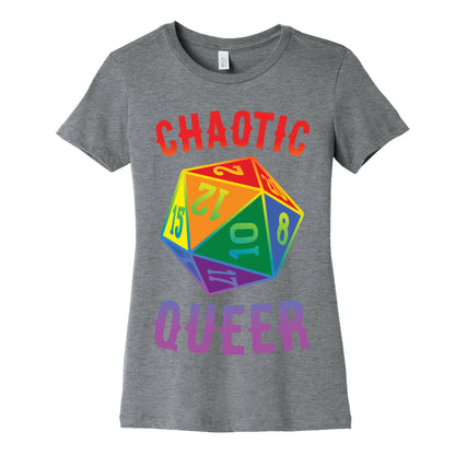 Chaotic Queer Women's Cotton Tee