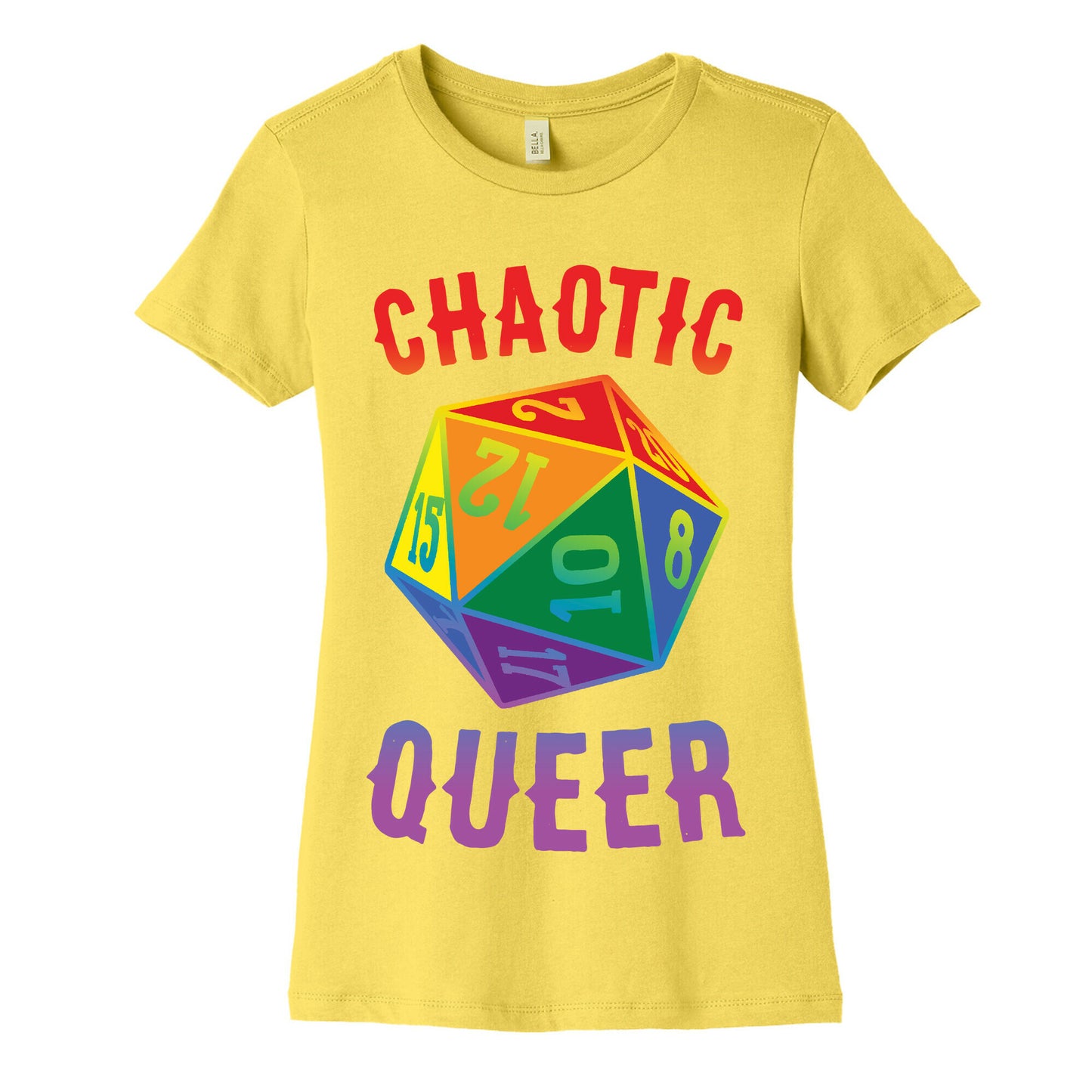 Chaotic Queer Women's Cotton Tee