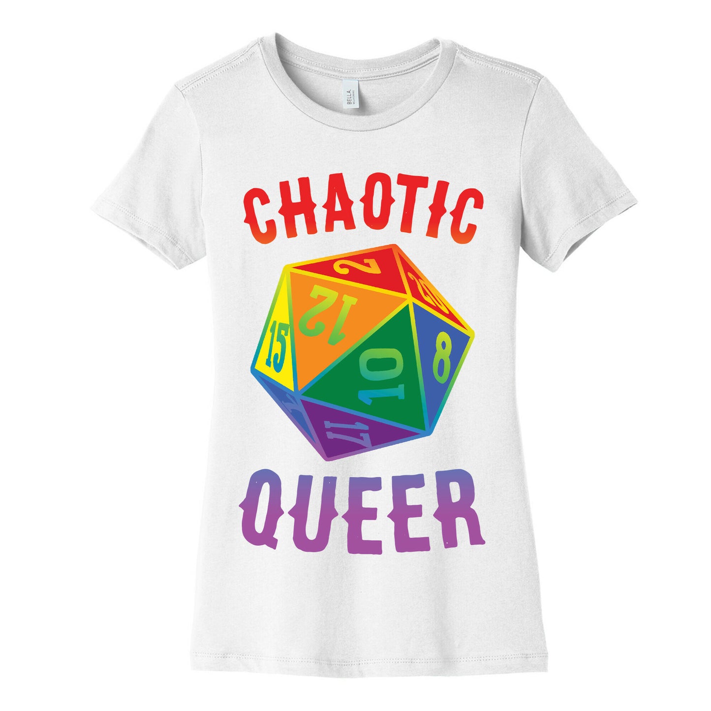 Chaotic Queer Women's Cotton Tee