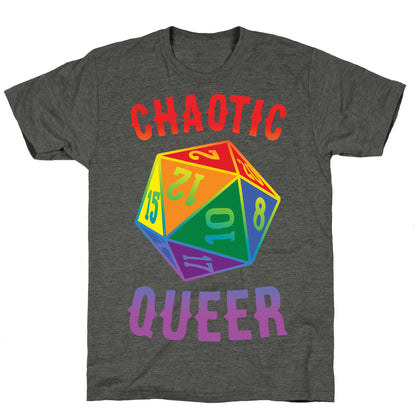 Chaotic Queer Unisex Triblend Tee