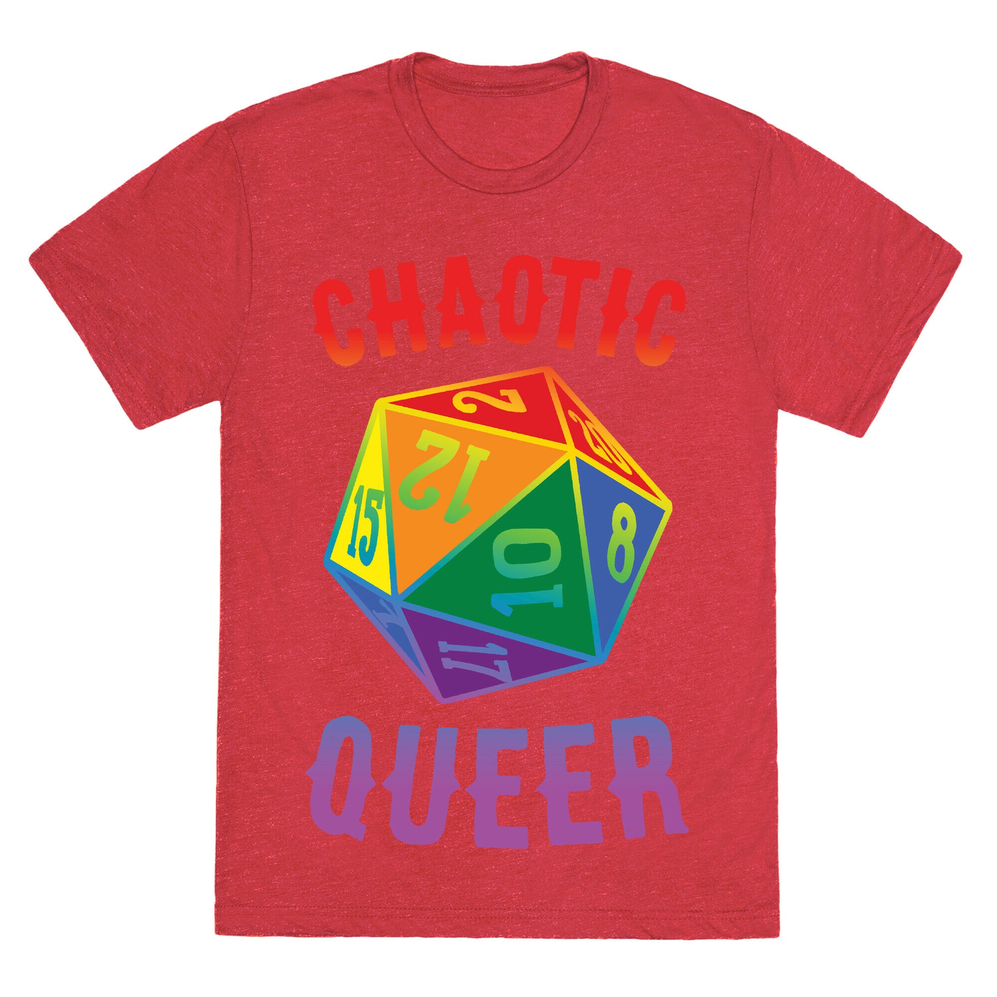 Chaotic Queer Unisex Triblend Tee