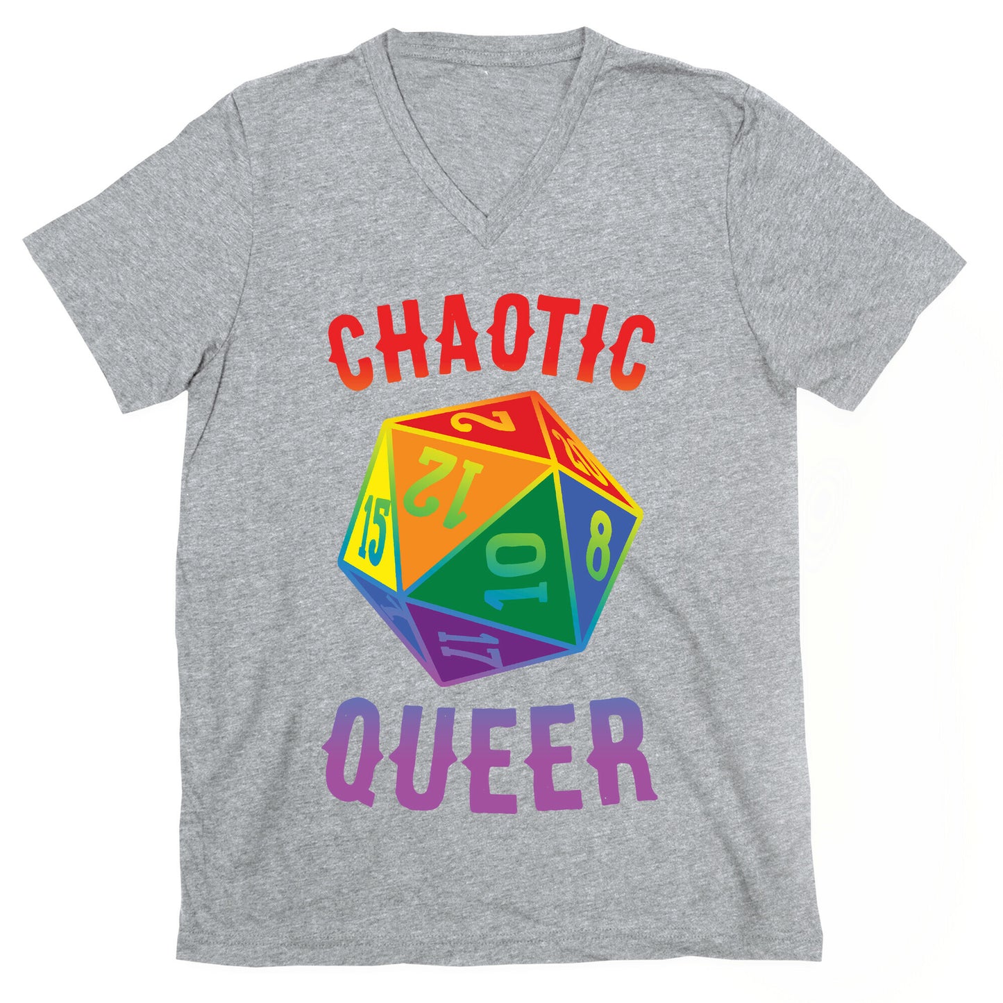 Chaotic Queer V-Neck