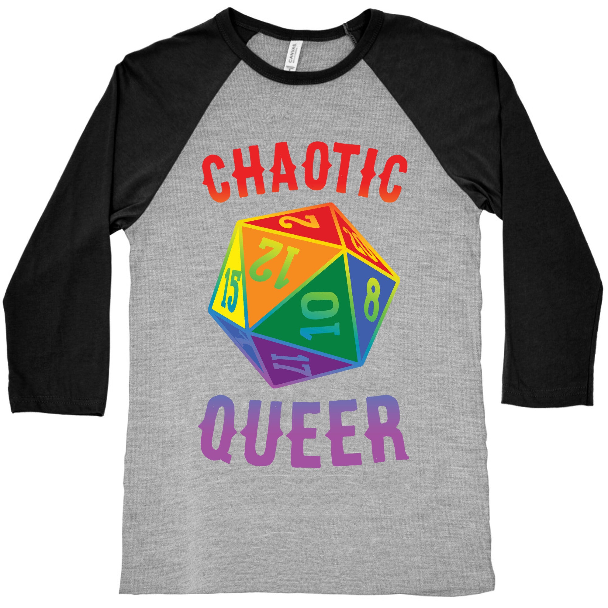 Chaotic Queer Baseball Tee