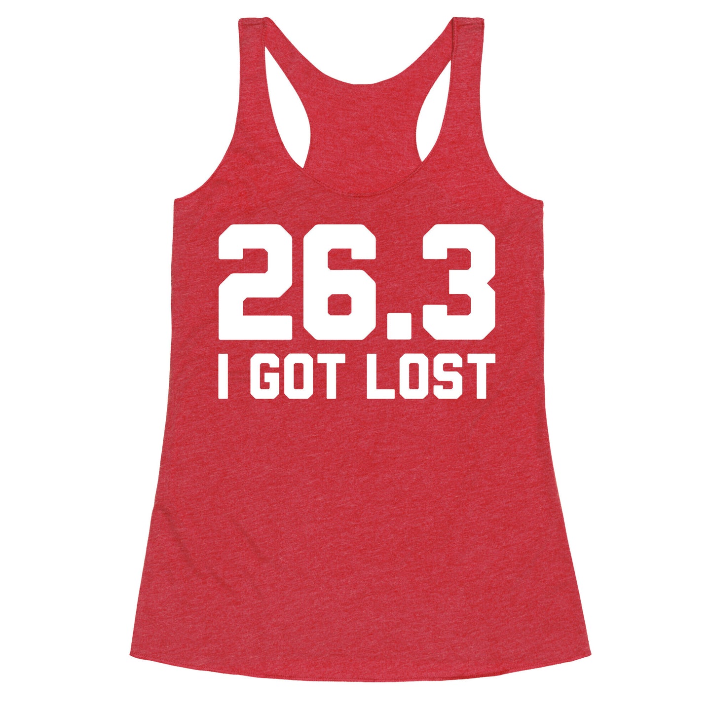 I Got Lost Racerback Tank