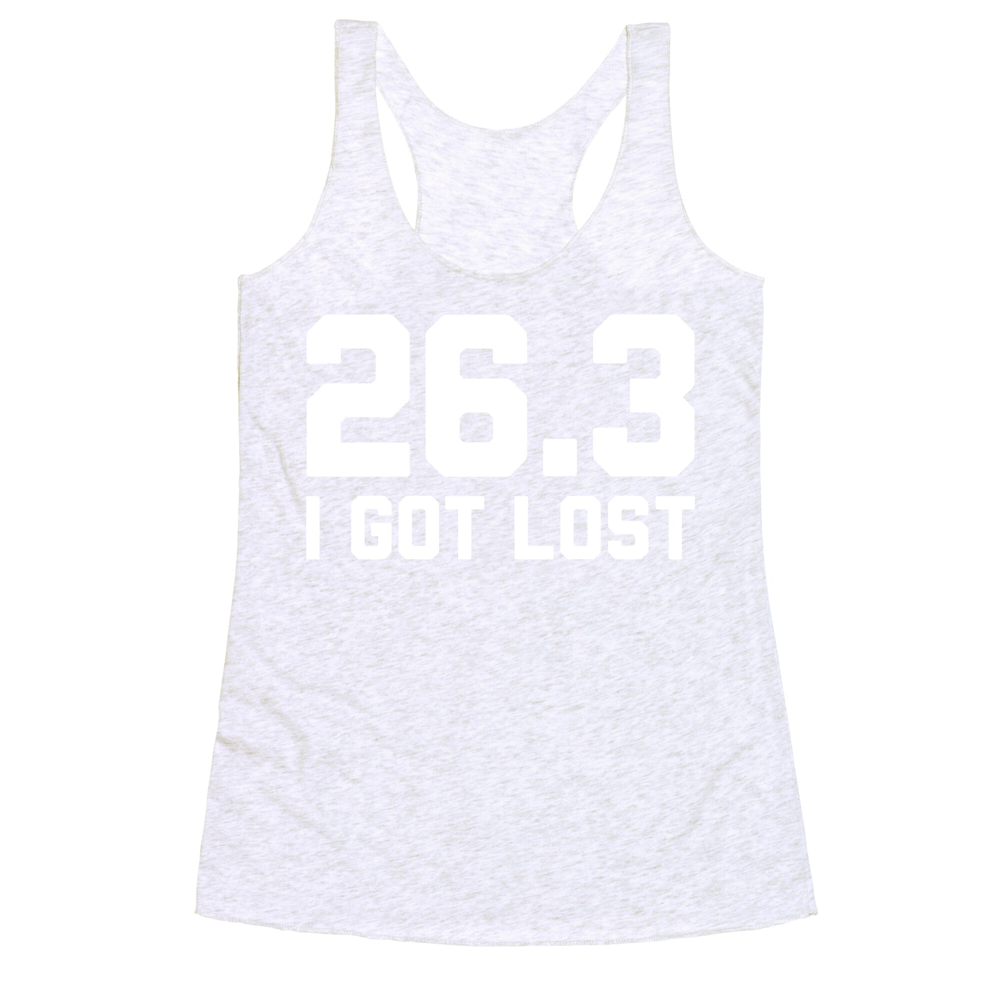 I Got Lost Racerback Tank