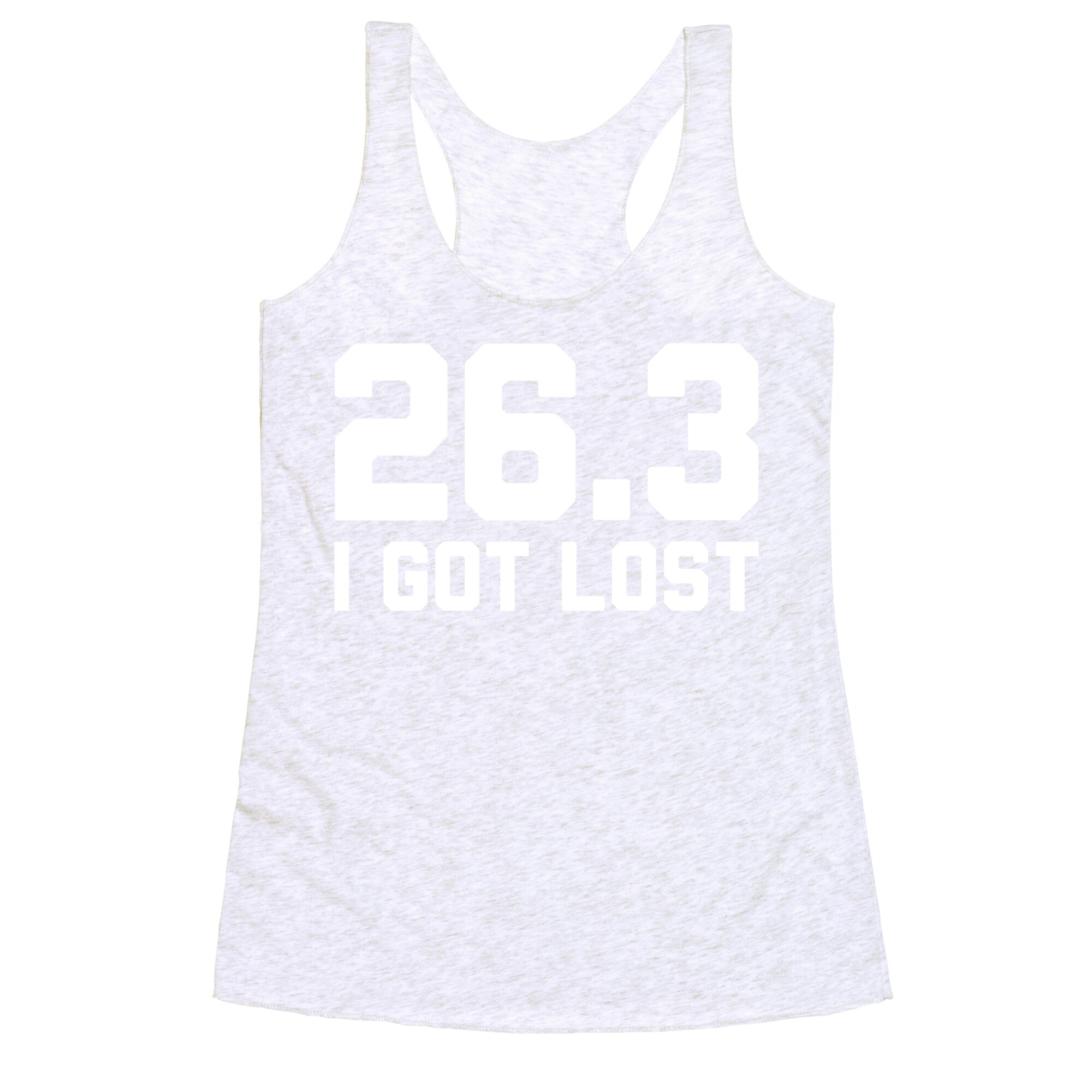 I Got Lost Racerback Tank