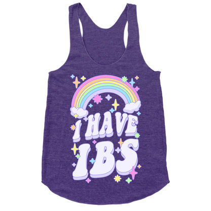 I Have IBS Racerback Tank