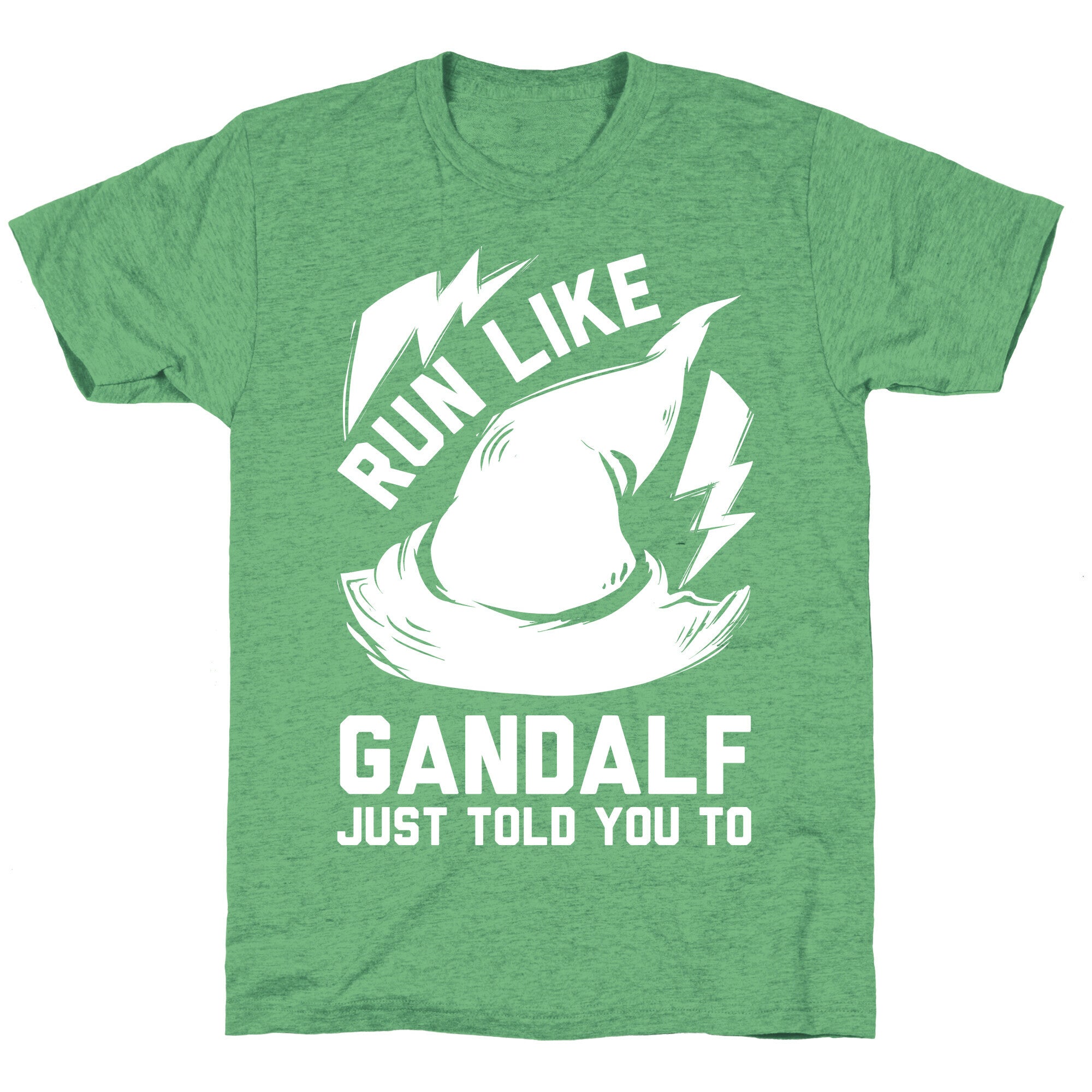Run Like Gandalf Unisex Triblend Tee