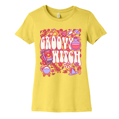Groovy Witch Women's Cotton Tee