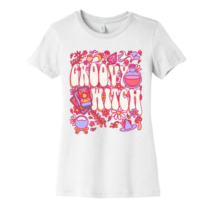 Groovy Witch Women's Cotton Tee