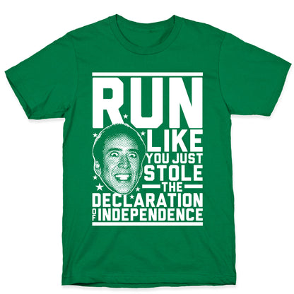 Run Like Nick Cage T-Shirt