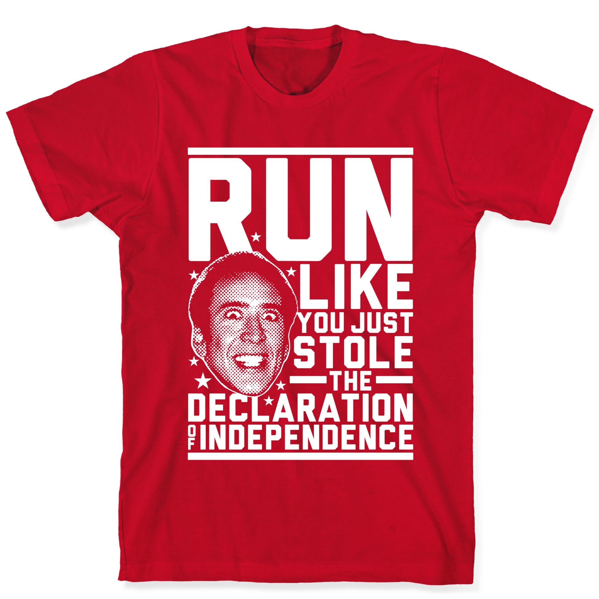 Run Like Nick Cage T-Shirt