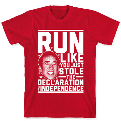 Run Like Nick Cage T-Shirt