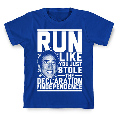 Run Like Nick Cage T-Shirt