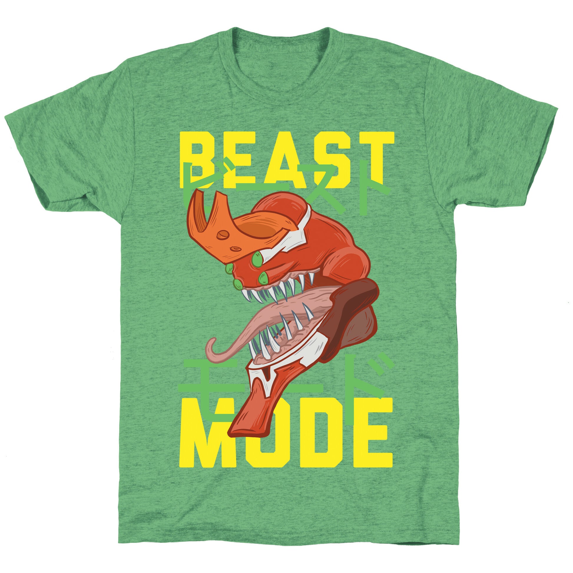 Beast Mode Eva Parody Unisex Triblend Tee