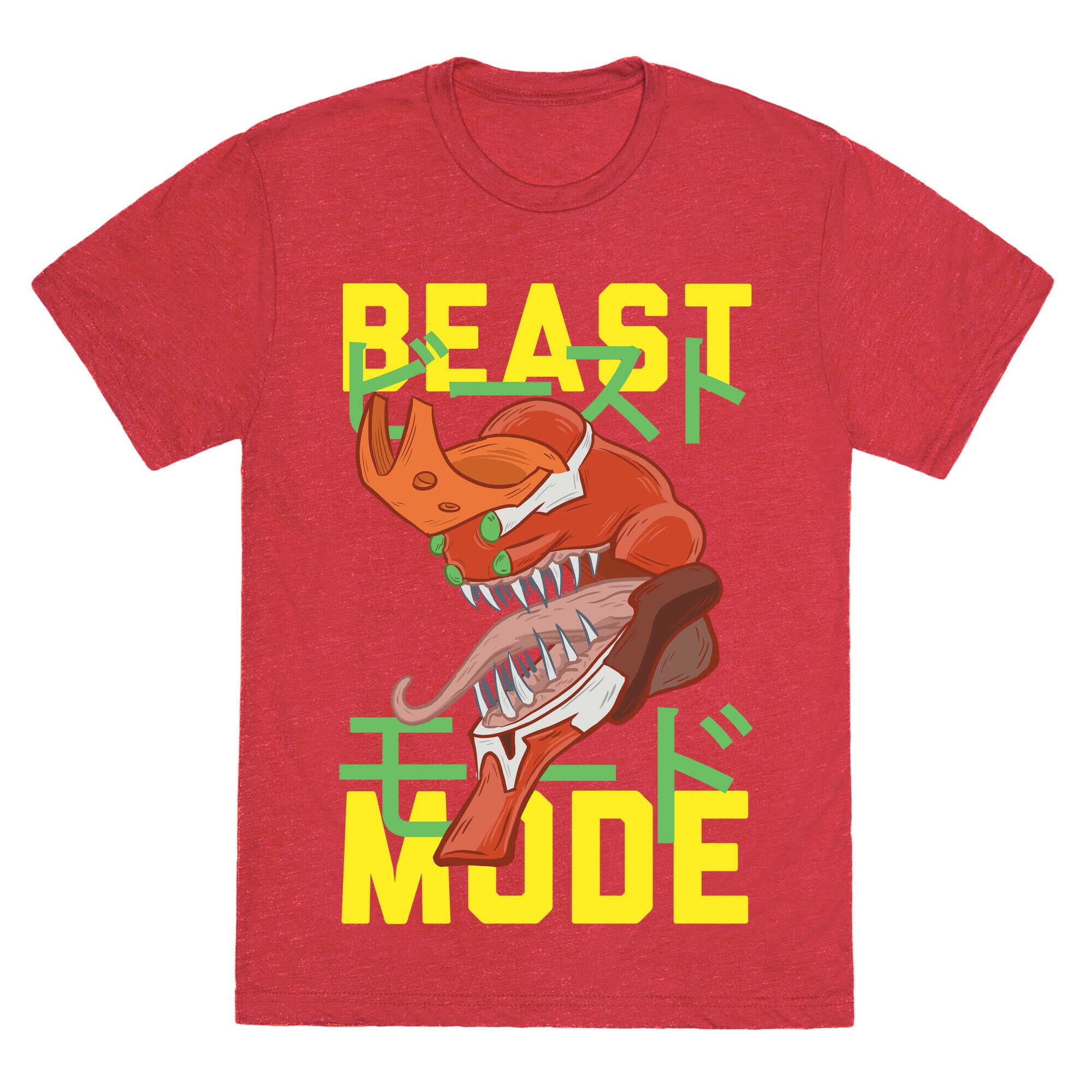 Beast Mode Eva Parody Unisex Triblend Tee