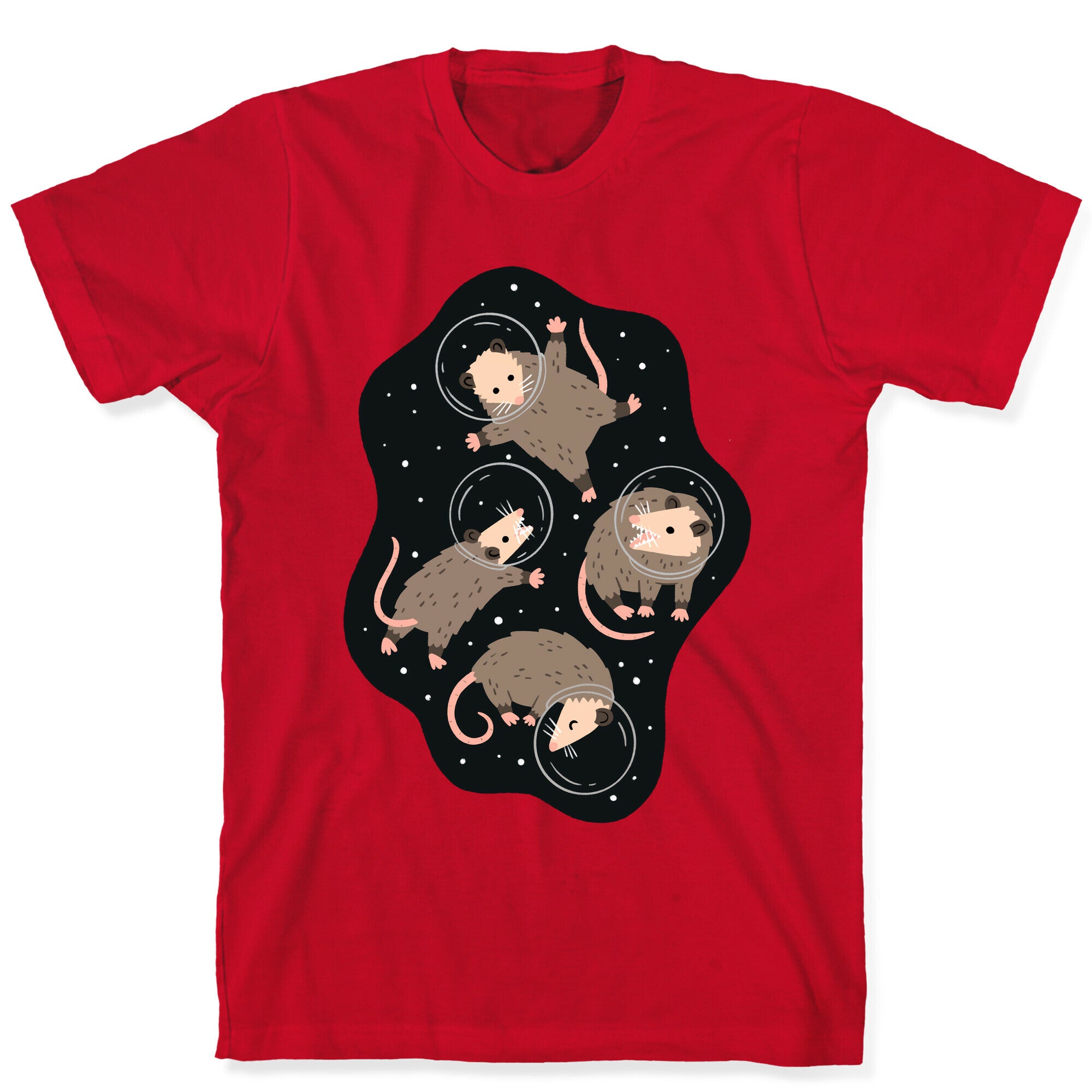 Opossums In Space T-Shirt