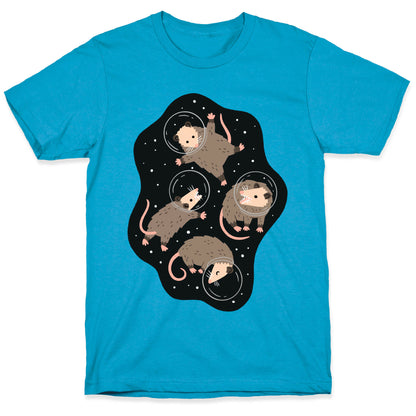 Opossums In Space Unisex Triblend Tee