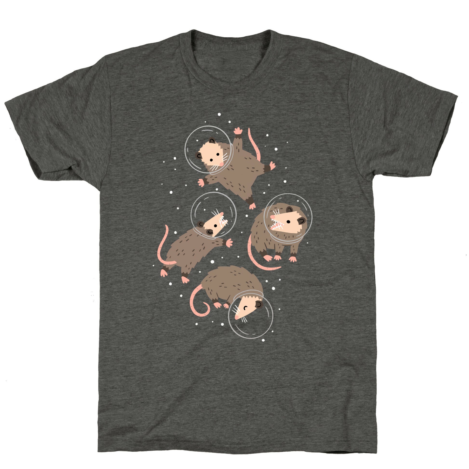 Opossums In Space Unisex Triblend Tee